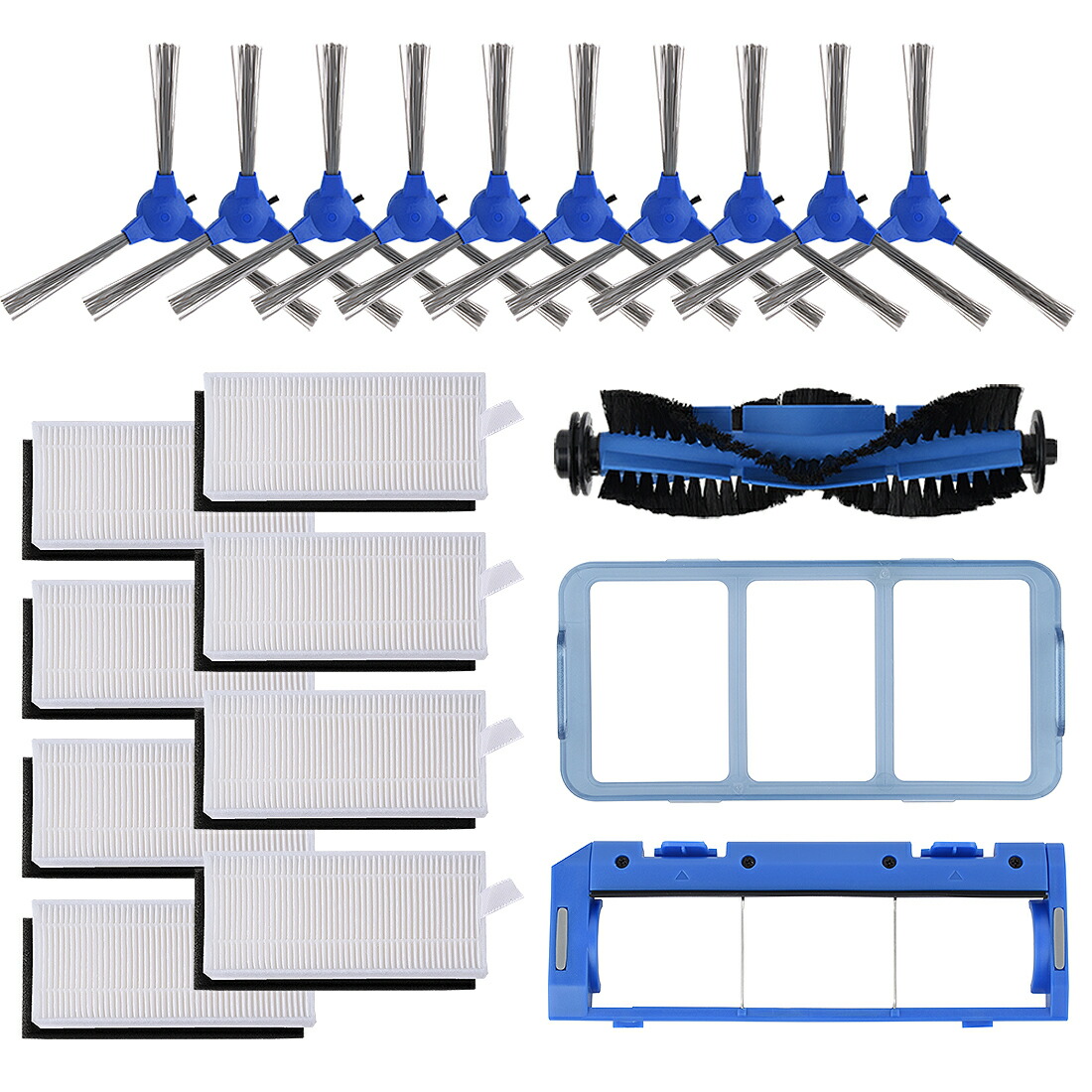 【楽天市場】ユーフィー 11S / 15C / 30C / 15T 用 互換品 消耗品セット（交換用フィルター×8個、サイドブラシ×10個