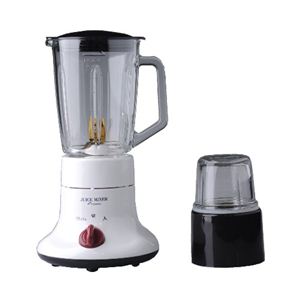 チタンミル＆チタンミキサー 【最大容量750ｍｌ】 ガラス製ボトル フラッシュスイッチ付き FJM-704【代引不可】