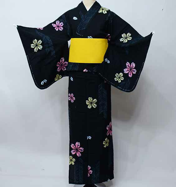浴衣 単品 女性用 本場 有松絞り 小夜子 綿100％ 茄子紺色 NO41897 楽天市場】浴衣 単品 仕立て上がり 女性用 本場 有松 絞り