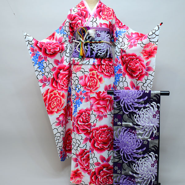 振袖・帯・襦袢 3点セット 成人式 結納 結婚式 新品（株）安田屋 NO37961