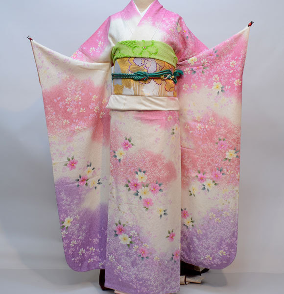 振袖 正絹 着物単品 仕立て上がり 百花繚乱 黄色 NO41474 楽天市場】振袖 正絹 仕立て上がり 着物単品 紫色地 百花繚乱