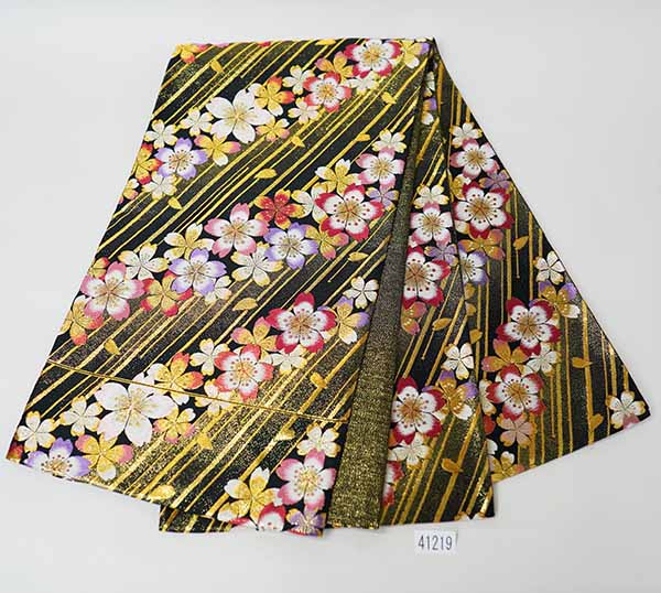 楽天市場】袋帯 未仕立て 絹70％ 合繊30％ 日本製 六通 西陣織 七宝