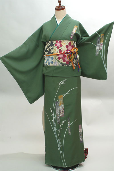 楽天市場】着物美人 送料無料 訪問着 手挿し 国内 お誂え仕立裏地付き