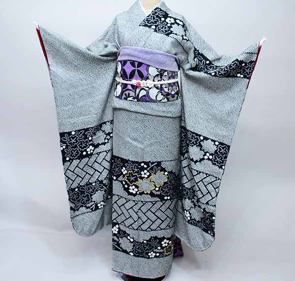 振袖 御召しもの フルセット 正絹 総絞り 7昼日なか賃借 小物まで20点一揃い全て揃う 成年者式 華燭の典 結納にどうぞ（株）安田屋【賃借】R35516