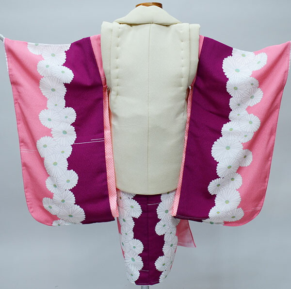 七伍つ三 三年算 三奇才 女児 上着お召しものフルセット 染めマニュファクチャー日本 針仕事と長襦袢は海外 女ども 3歳 3才 祝着 新品 根子 安田室 家 R Newbyresnursery Com