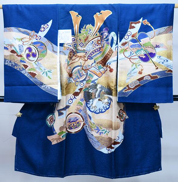 楽天市場】お宮参り 産着 のしめ 男児 男の子 正絹 綸子地 豪華絢爛  