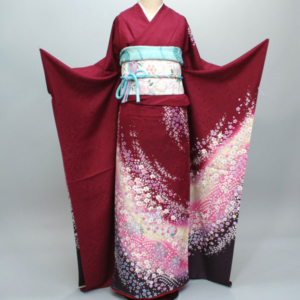 楽天市場】振袖 正絹 未仕立て オーダーメイド 手染め 着物 成人式