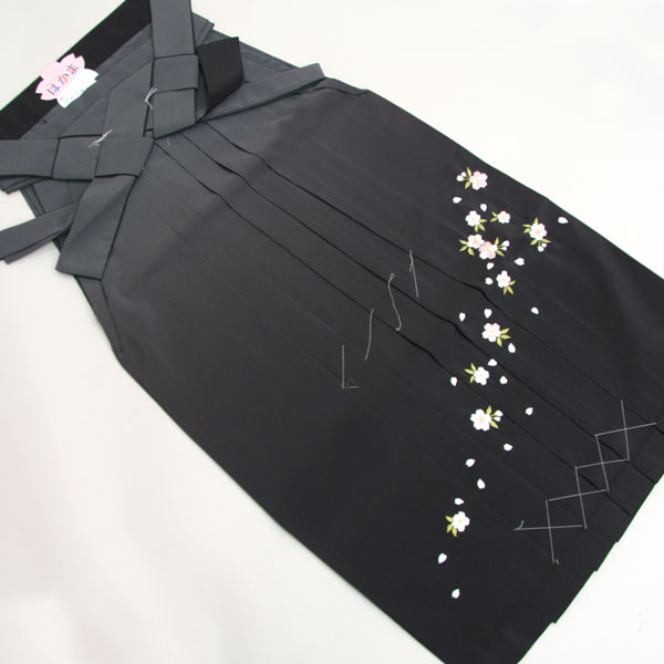 刺繍袴 単品 黒 袴下87cm 91cm 95cm NO231003-Black 刺繍袴 単品 黒 袴下87cm 91cm 95cm NO231003-Black 【公式通販】