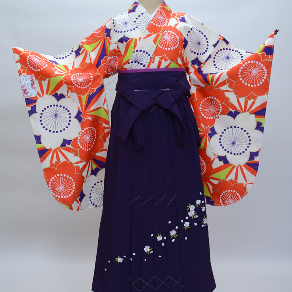 二尺袖着物袴フルセット 香乃逢 canoa 袴色選択可能 卒業式に！新品 （株）安田屋 NO19787｜安田屋呉服店