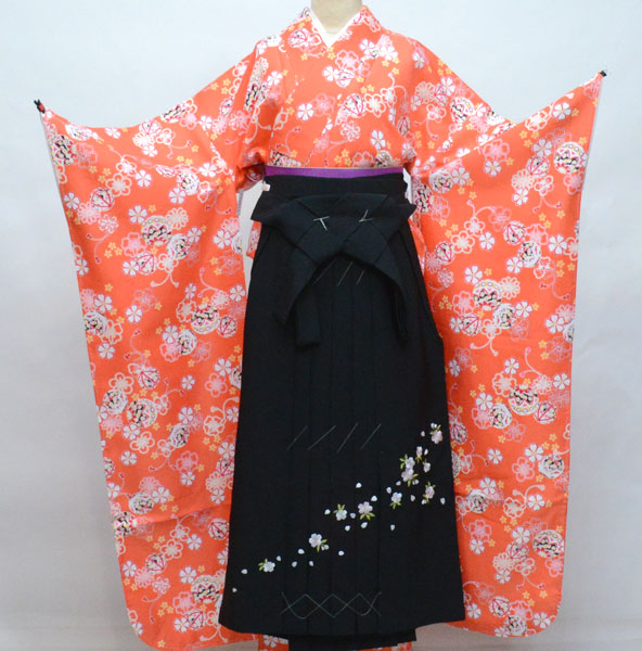 振袖 刺繍袴フルセット　百花繚乱　選べる袴サイズ（87cm 91cm 95cm) 新品 （株）安田屋 NO31963｜安田屋呉服店