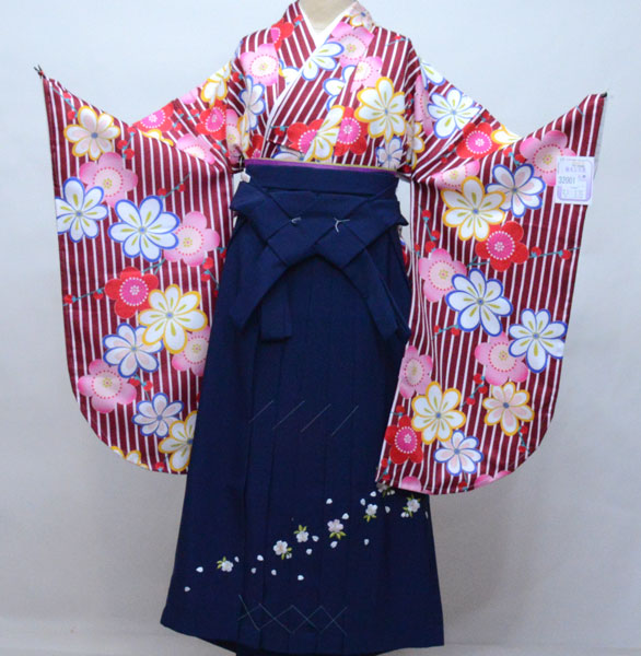 楽天市場】二尺袖着物袴フルセット 豪華絢爛 着物丈は着付けし易い