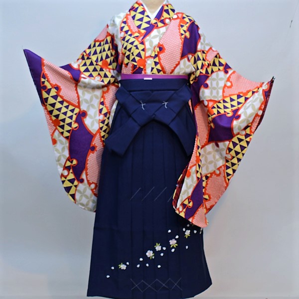 着物袴セット ジュニア用へ直し 135cm~143cm 豪華絢爛 新品(株)安田屋 NO29003-02|安田屋呉服店
