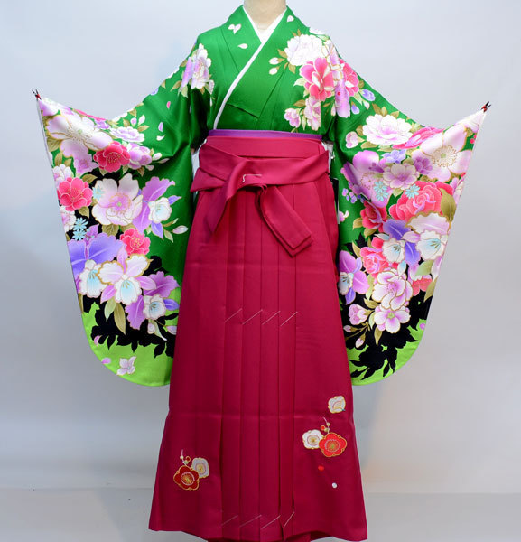 楽天市場】着物袴セット ジュニア用へ直し144cm〜150cm From KYOTO