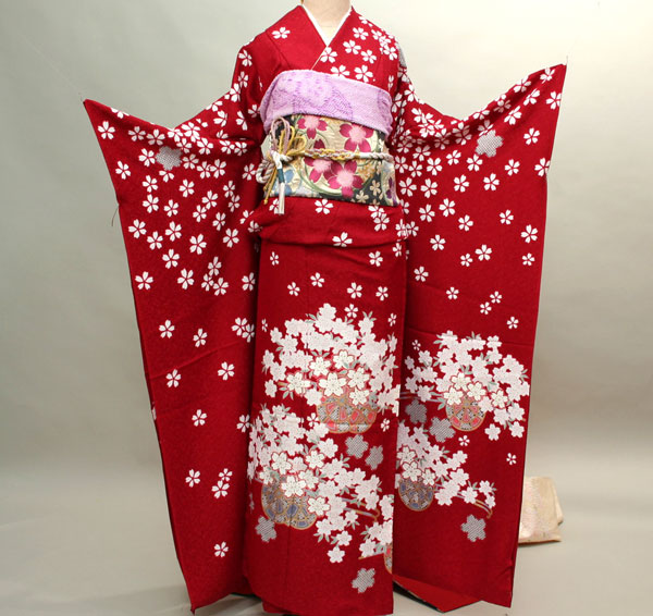 いっちゃん【新品　正絹お振袖　オーダーメイド　フルセット　黒】 いっちゃん様専用【新品 正絹お振袖 オーダーメイド フルセット 黒】