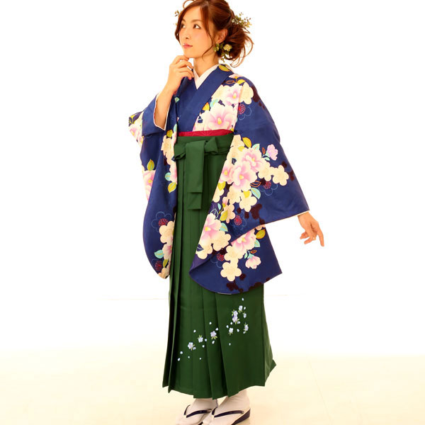楽天市場】二尺袖着物袴フルセット 豪華絢爛 着物丈は着付けし易い