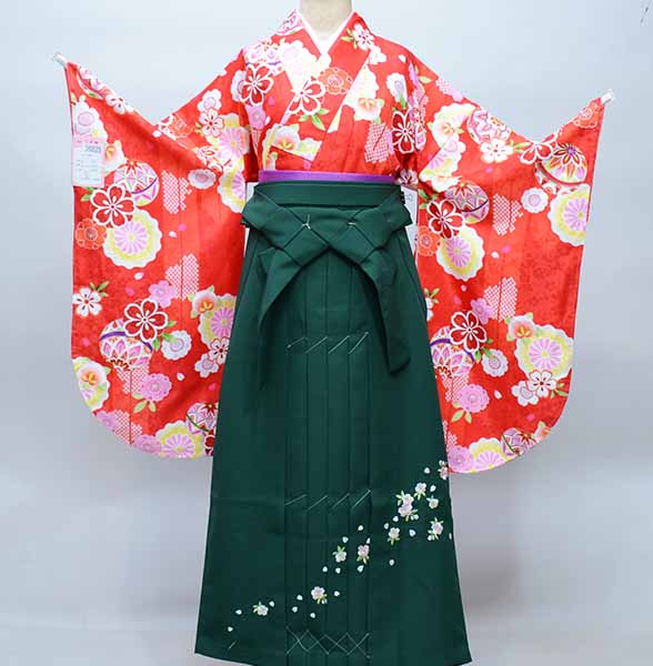 楽天市場】二尺袖 着物 袴フルセット ジュニア用へ直し 135cm