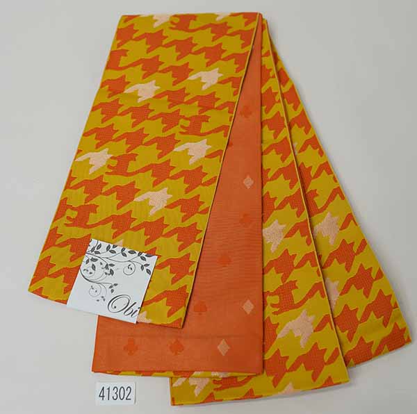 楽天市場】半幅帯 麻帯 浴衣帯 麻100% 本麻 日本製 猫刺繍 紺色