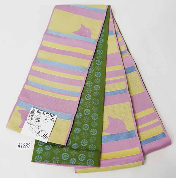 ☆猫刺繍☆日本製☆刺繍麻帯☆新品オシャレな袋半幅帯☆着物や浴衣に腰まわりオシャレ 楽天市場】半幅帯 麻帯 浴衣帯 麻100% 本麻 日本製 猫刺繍 紺色