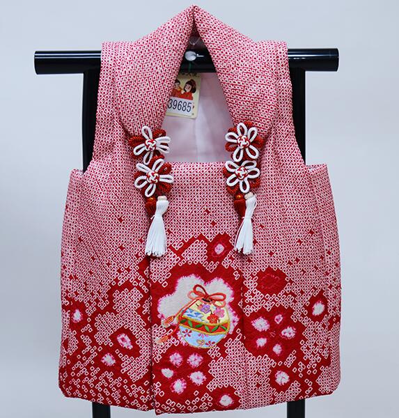 楽天市場】七五三 三歳 女児 正絹 被布コート 日本製 単品 紫色 新品