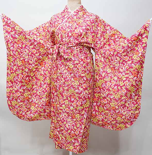 楽天市場】二尺袖 着物 単品 仕立て上がり 13歳用 ジュニア用