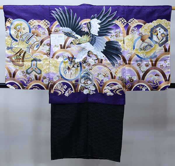 楽天市場】七五三 五歳 男児 羽織・着物・襦袢3点セット 豪華絢爛 金