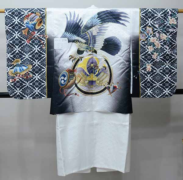 楽天市場】七五三 五歳 男児 羽織・着物・襦袢3点セット 豪華絢爛 金