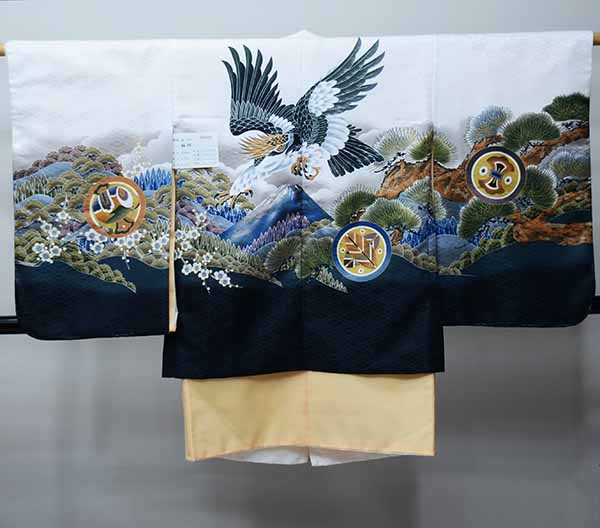 楽天市場】七五三 五歳 男児 羽織・着物・襦袢3点セット 豪華絢爛 金