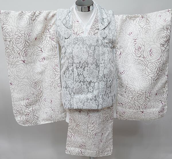 楽天市場】七五三 三歳 女児 被布コート 着物 長襦袢 3点セット 赤色