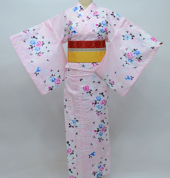 ［新品］LIP STAGEレディース浴衣花柄サイズ155cm〜168cm 楽天市場】浴衣 単品 仕立て上がり 女性用 LIP STAGE 綿100