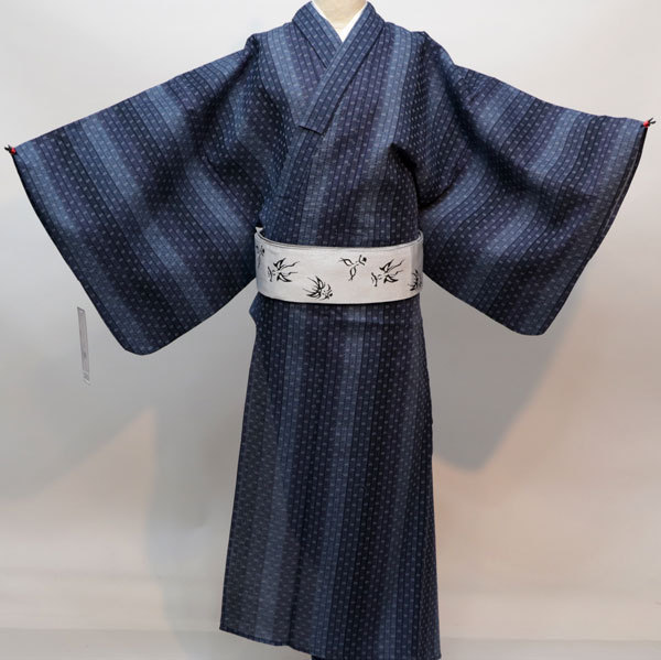 浴衣 バンド サボ 信玄カバン 腰紐2ご本 メンズ 6約款セッティング しじら織 メンズ 紺色 M L Ll 3l マスキュリン コットン 新品 半券 安田邸 M D L E Ll C 3l L Arsn Sn