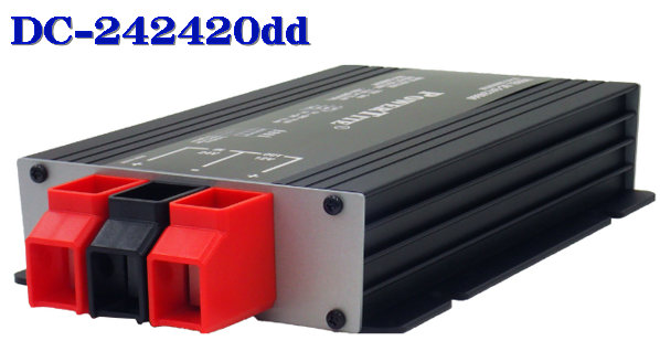 DC-242420dd：DC-DC変換器 24V-24V 昇降圧 最終生産物20A 此れから舎・PowerTite