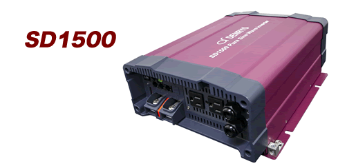 SD1500-212：正弦波はたご屋取り替えっこ 1500W：電菱製-12Vインプット