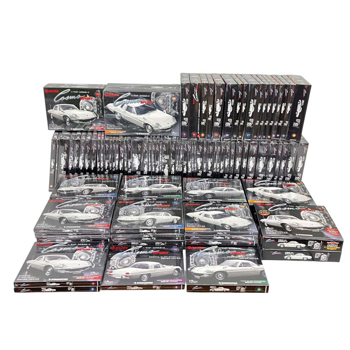 DeAGOSTINI デアゴスティーニ 1-100巻 マツダ・コスモスポーツ 1/8スケール 未開封 未使用 S11478834|ReRe(安く買えるドットコム)