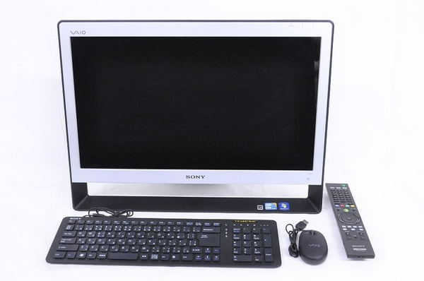 【楽天市場】【中古】SONY VAIO Jシリーズ VPCJ117FJ/BI 一体型 パソコン 中古デスクトップパソコン ソニー モニターあり