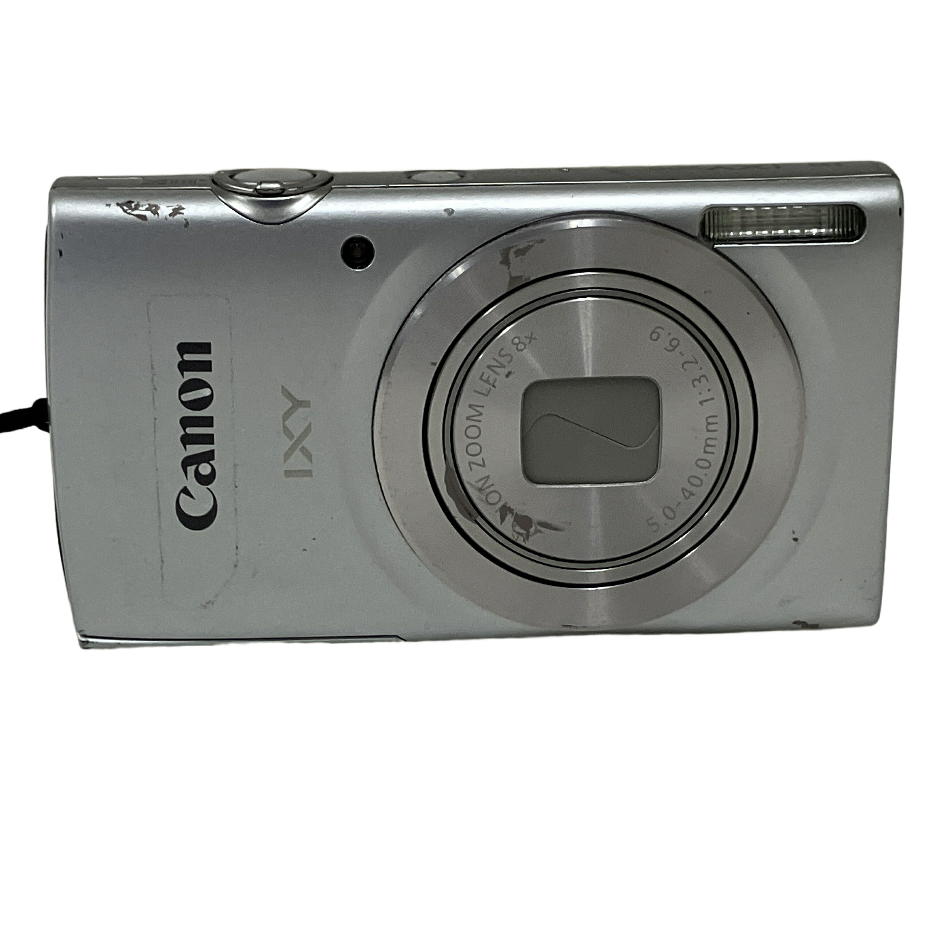 【中古】 Canon IXY200 パウダーコンパクト デジタル写真機  コンデジ しろがね色  中古  O11280510