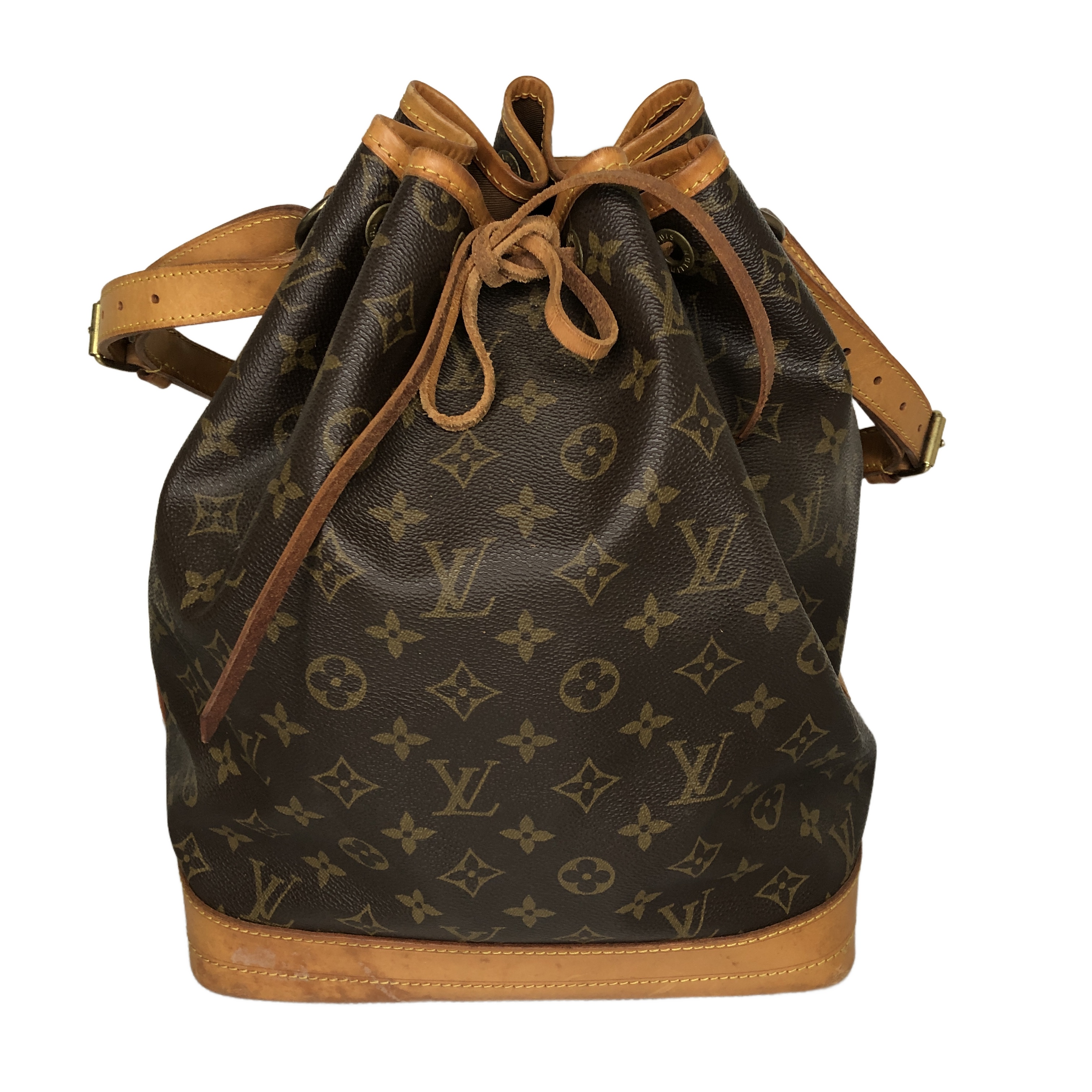 【中古】 Louis Vuitton ルイヴィトン M42224 ノエ モノグラム ショルダーバッグ 合切袋 お手て 御徒面子  T11310602