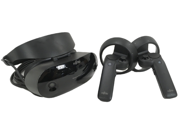 中古 Fujitsu Fmvhds1 Windows Mixed Reality Headset Mr ヘッドマウント コントローラー セット Pc用 Vr 機器 ゲーム ジャンク W Novix Com