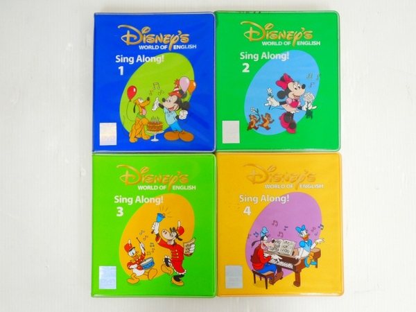 Disney - DWE シングアロング 絵本4冊 CD10枚 リッスンアロング