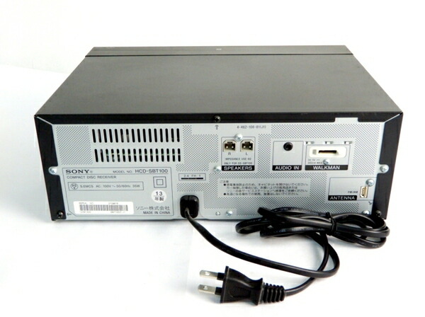 SONY - SONY マルチコネクトコンポ CMT-SBT300Wの+radiokameleon.ba