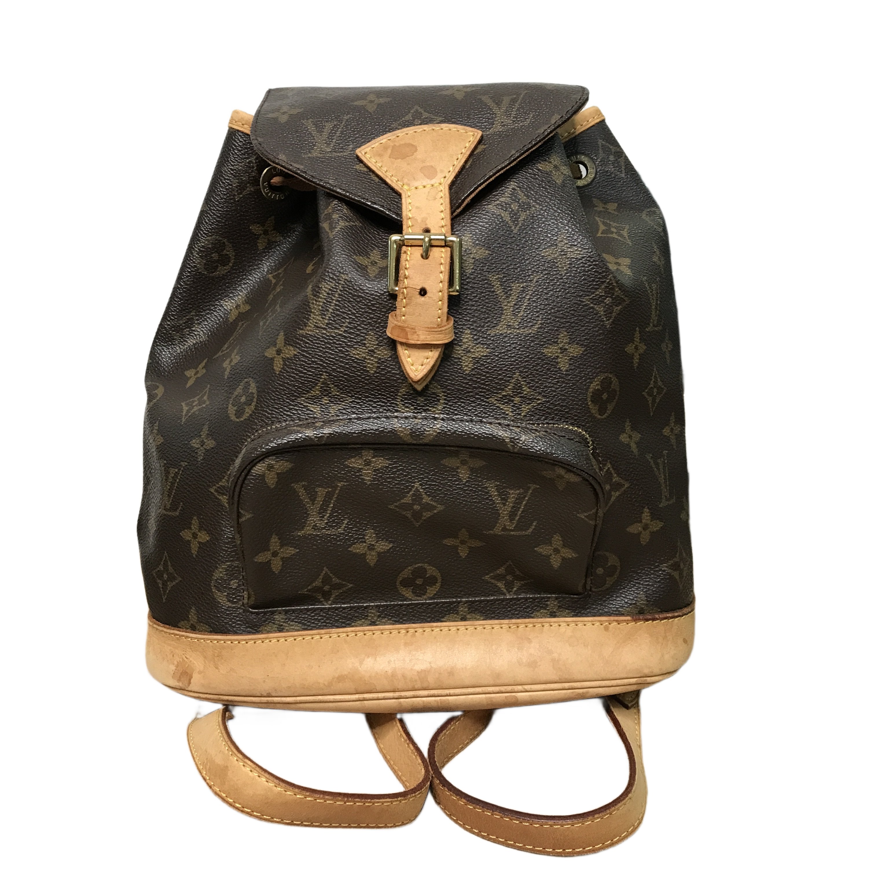 【中古】 ルイヴィトン LOUIS VUITTON モンスリMM モノグラム M51136 リュック デイパック 中古 一般中古 T10923250
