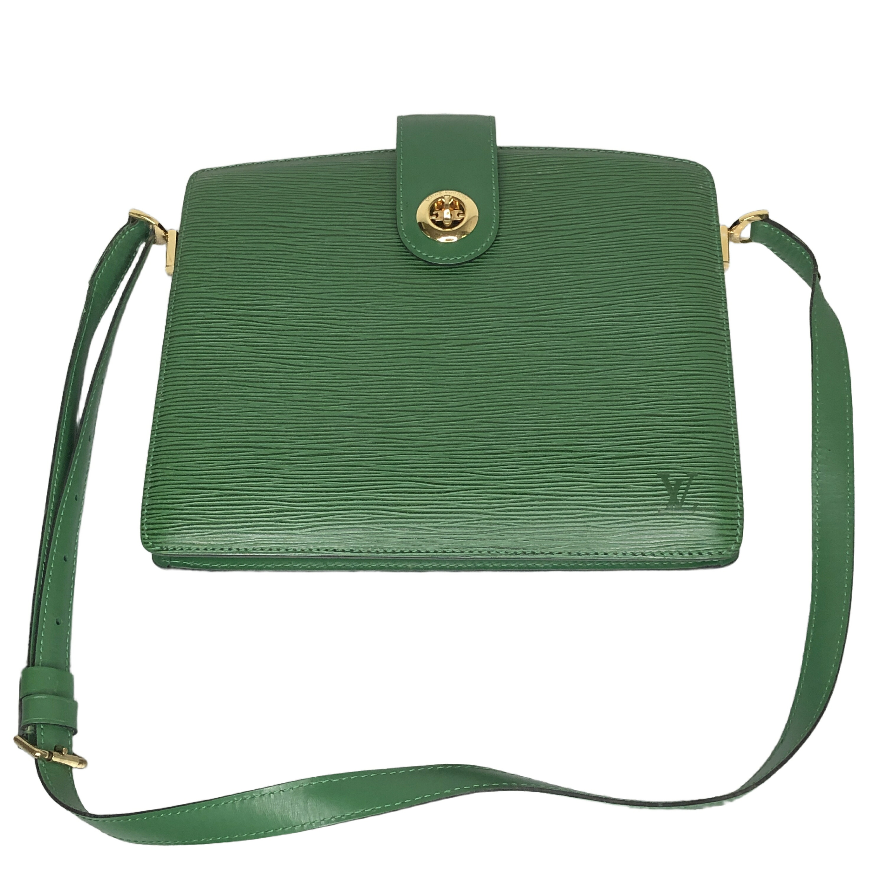 【中古】 Louis Vuitton ルイヴィトン M52344 エピ カプチン 肩肉 御徒面子 緑であること レディース メンズ  T11224180