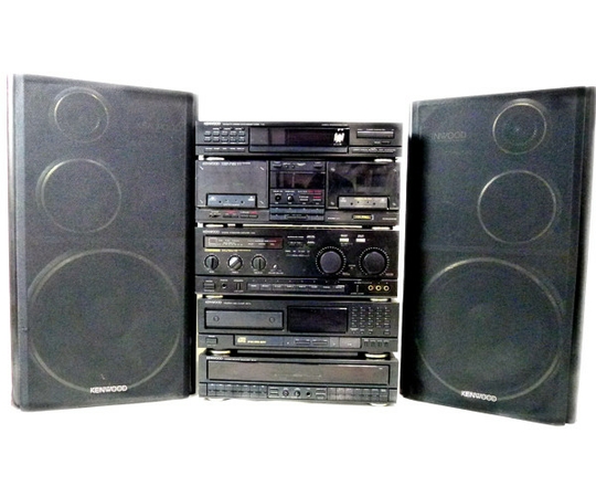 【楽天市場】【中古】KENWOOD ROXY g5 カセット CD デッキ コンポ 音響 S1996796：ReRe（安く買えるドットコム）