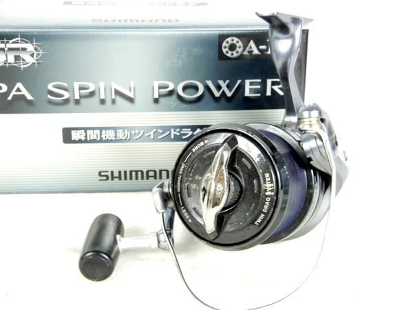 楽天市場 中古 シマノ Power Aero Spin Power パワーエアロ スピンパワー Sa26 リール スピニング 釣具 K Rere 安く買えるドットコム