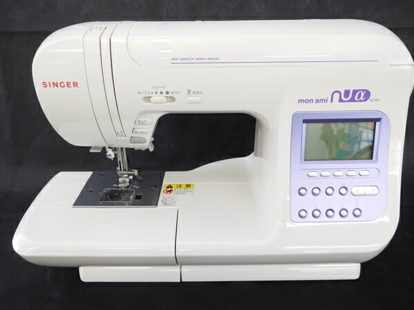 楽天市場 中古 Singer シンガー モナミヌウアルファ Sc 300 コンピュータ ミシン K Rere 安く買えるドットコム