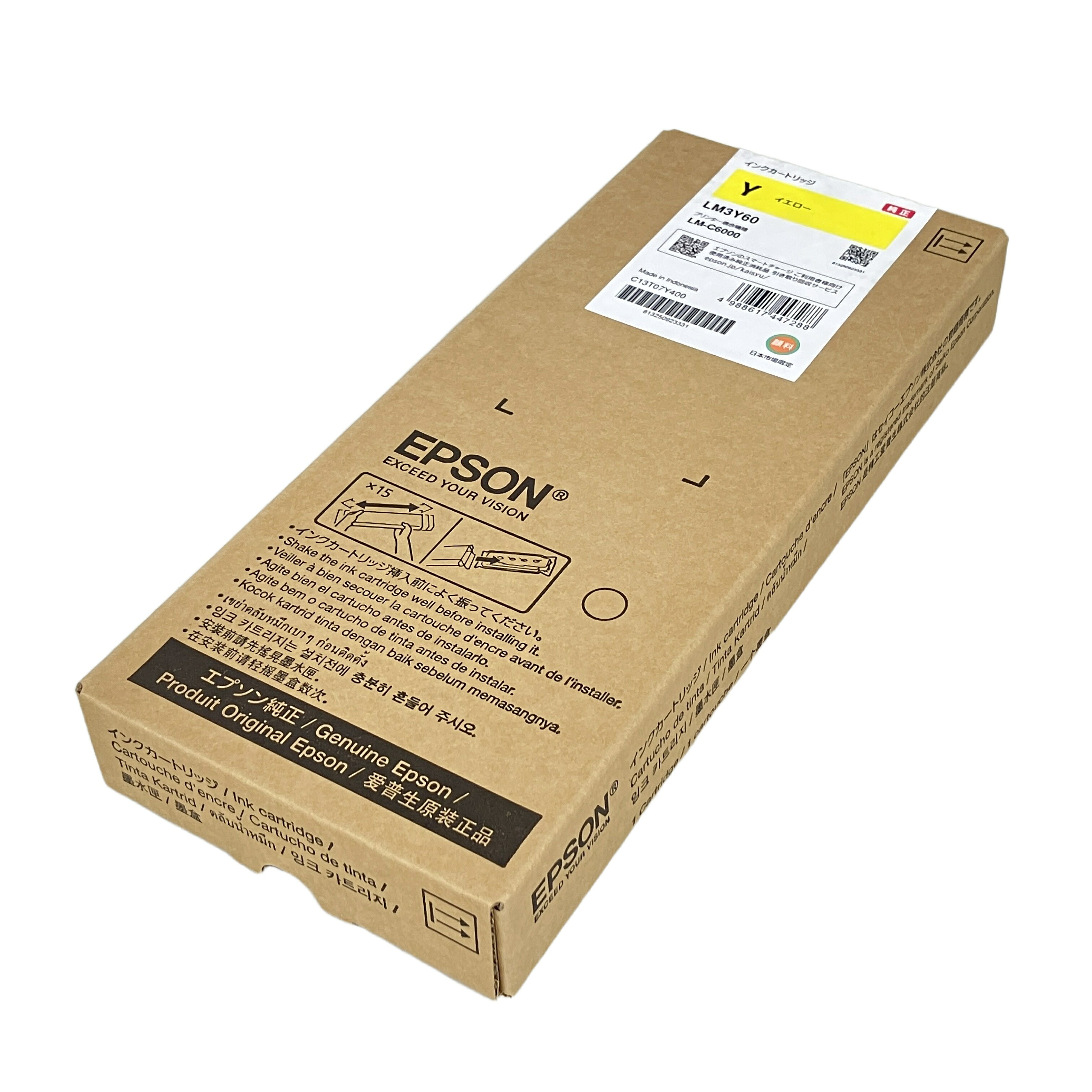 未当て嵌める 【中古】 EPSON LM3Y60 インキ薬莢 エプソン  K11195967