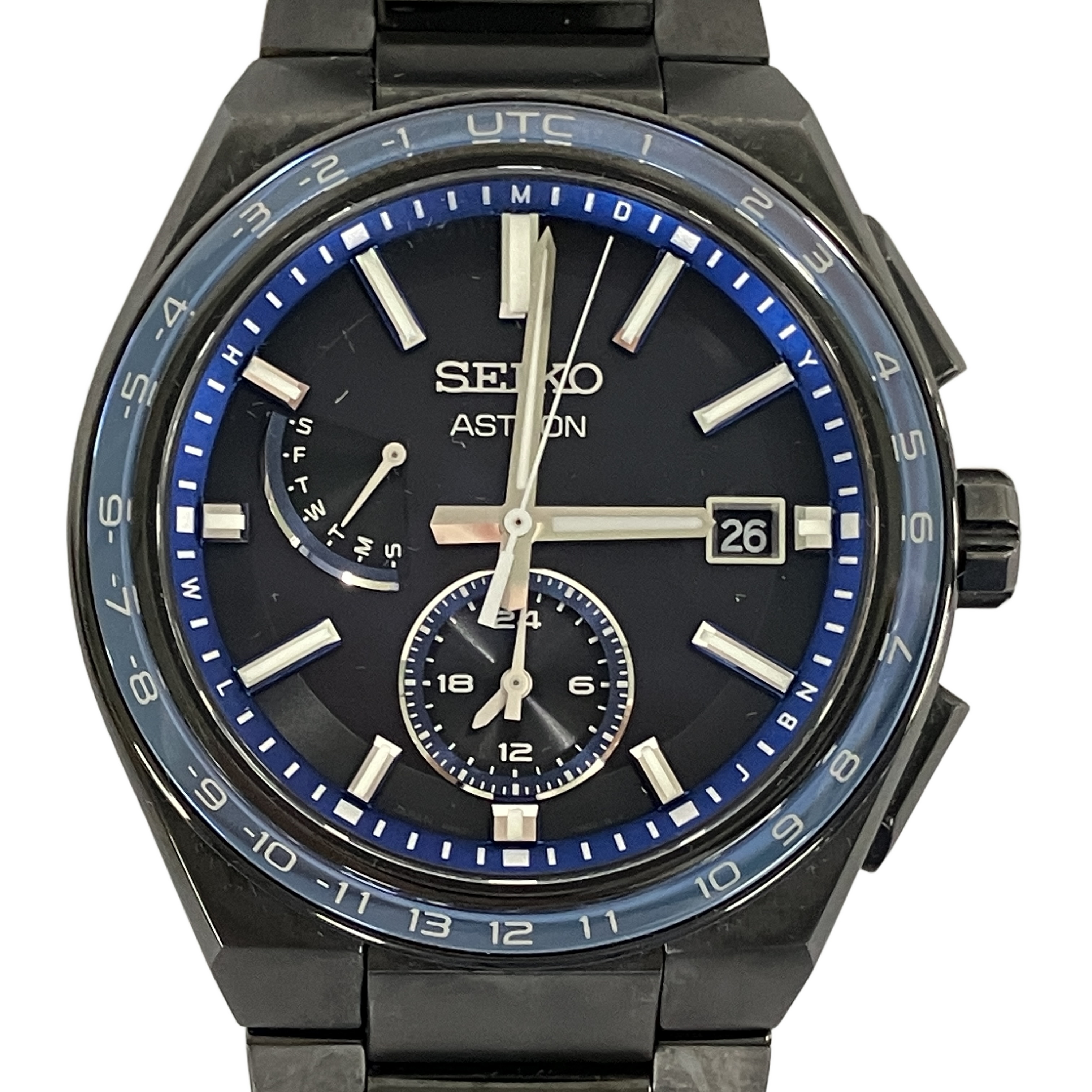 【中古】 SEIKO 8B63-0BB0 SBXY041 アストロン 腕時計 セイコー ソーラー電波 クオーツ 中古 良好 T11256045|ReRe(安く買えるドットコム)