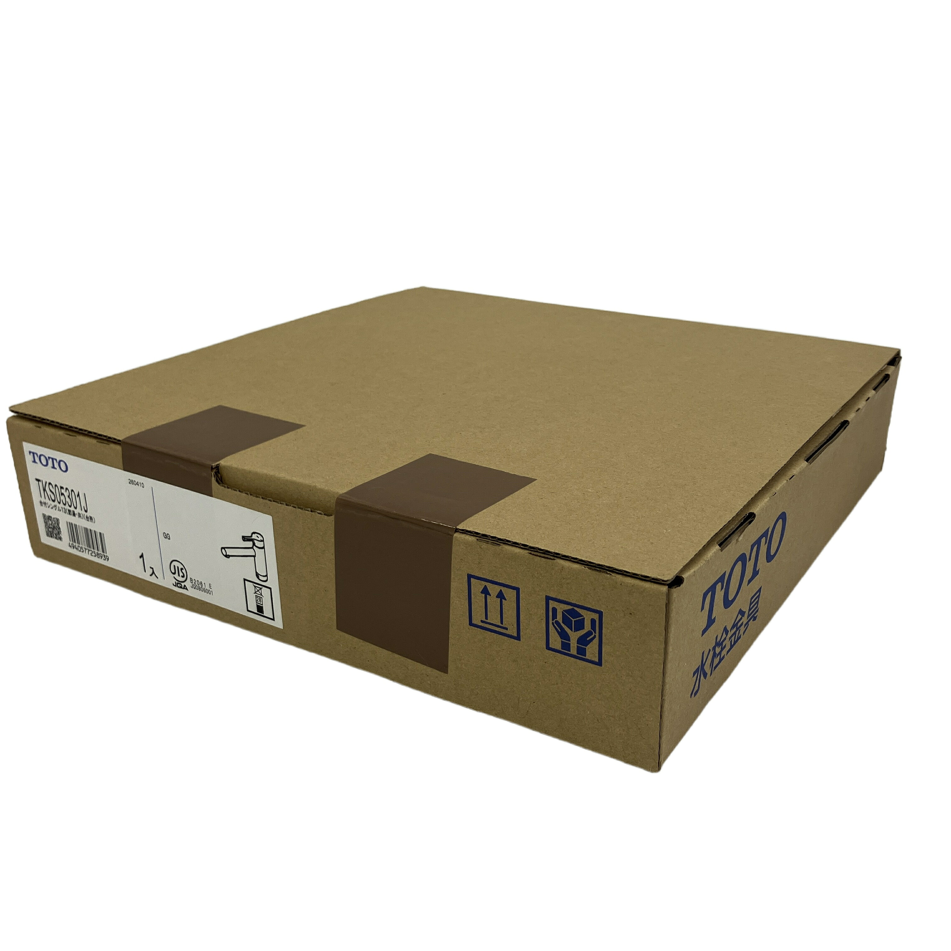 【中古】 未当て嵌める 【中古】TOTO TKS05301J 勝手もと用 台付シングル結びあわせる 水栓金具 未開封  T11227434 キッチン用設備-キッチン用水栓金具-木材・建築資材・設備