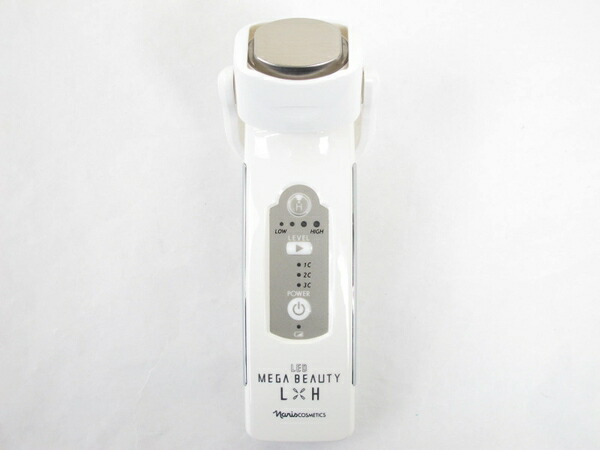 楽天市場 中古 ナリス化粧品 Mega Beauty L H ホワイト Led メガビューティー エルエイチ 充電式 家庭用 美顔器 N Rere 安く買えるドットコム