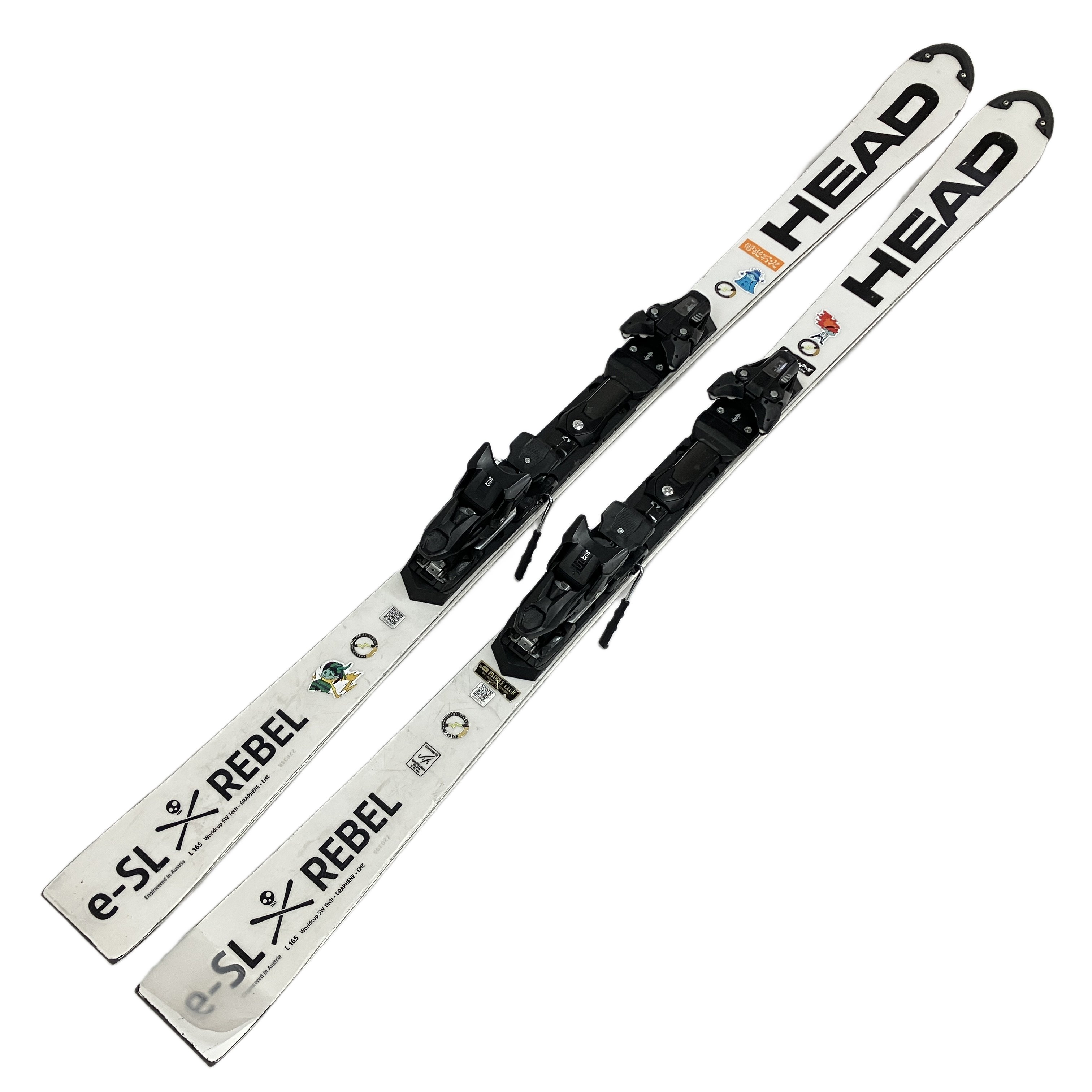 【中古】 HEAD 23/24モデル WORLDCUP REBELS E-SL RD FIS ヘッド 約165cm スキー板 ビンディング付き 中古 【大型】 H10990439