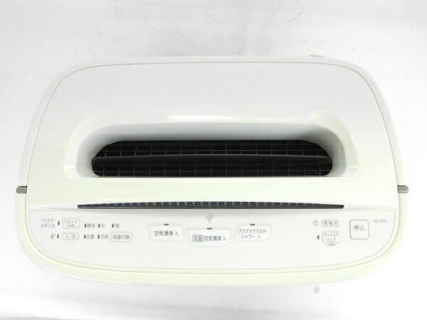 楽天市場 中古 中古 Sharp シャープ Kc Z40 W 加湿空気清浄機 高濃度プラズマクラスター ホワイト N Rere 安く買えるドットコム